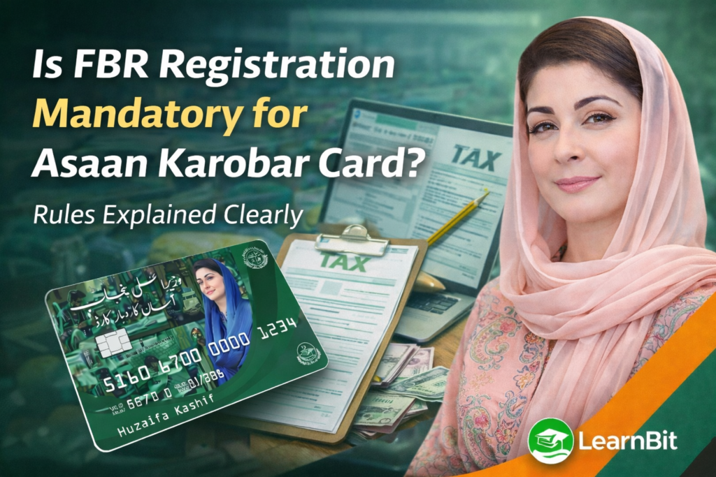 FBR Registration for Asaan Karobar Card