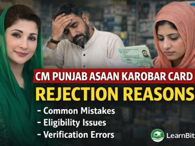 Asaan Karobar Card Rejection Reasons