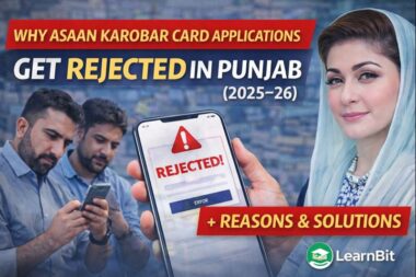 Asaan Karobar Card application rejected