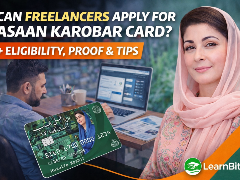 Can Freelancers Apply for Asaan Karobar Card