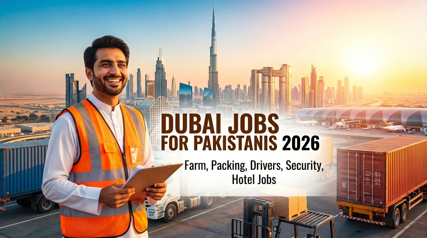 Dubai Jobs for Pakistanis 2026
