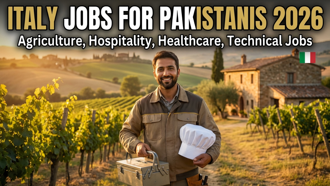Italy Jobs for Pakistanis 2026