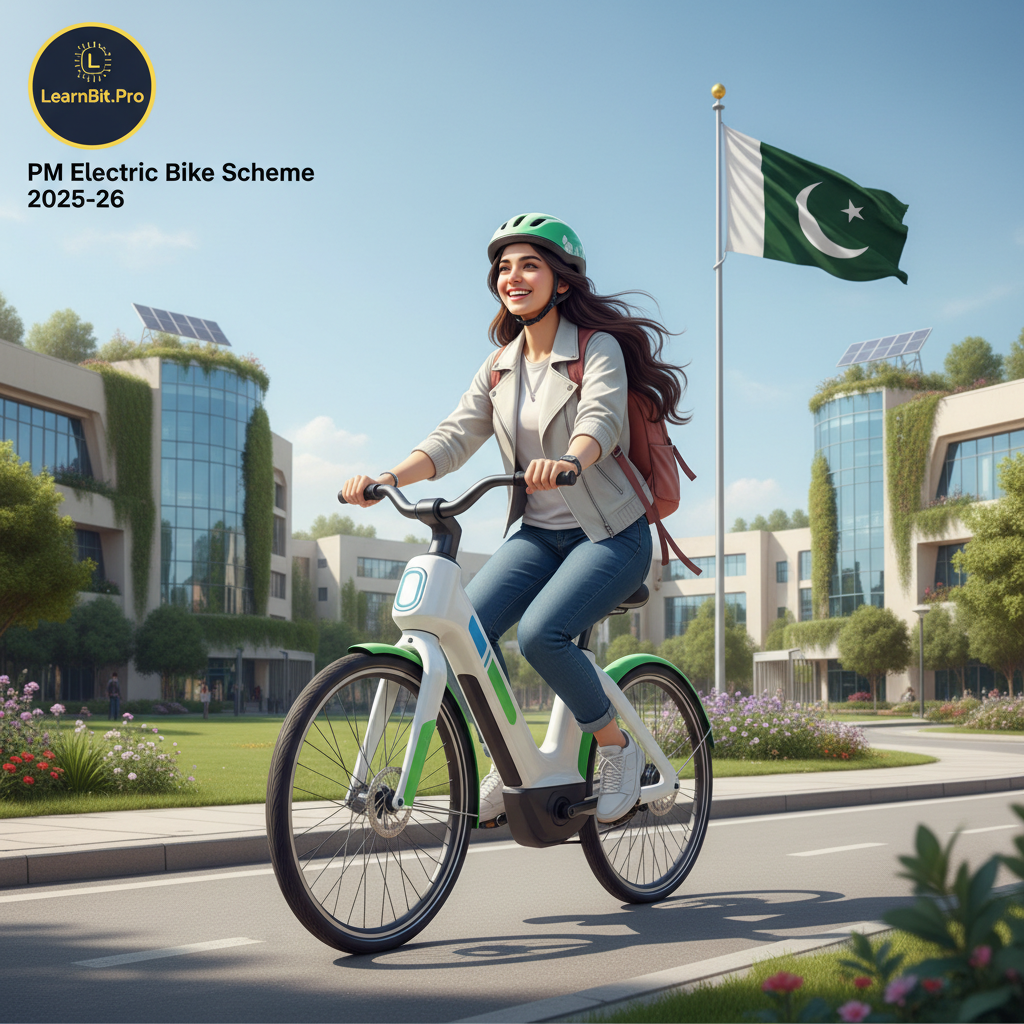PM Electric Bike Scheme 2025-26 Subsidized E-Bikes for Students Pakistan