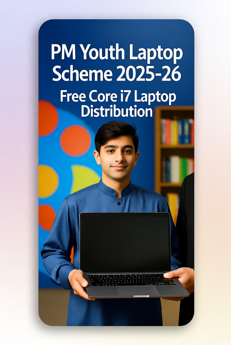PM Youth Laptop Scheme 2025-26 Free Core i7 Laptop Distribution