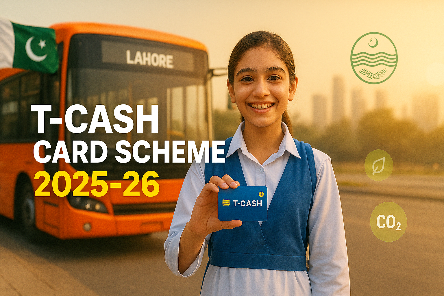 T-Cash Card Scheme 2025-26 Free Bus Metro Rides for Punjab Students
